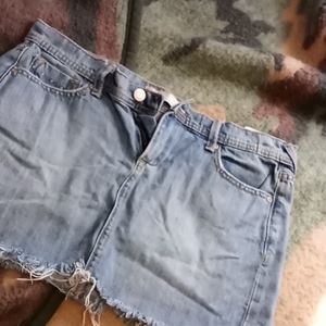 Old navy denim skirt size 2